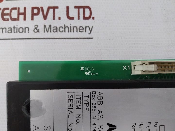 Abb 3Hne 05281-1 Zener-barrier 250V 3Hne 06150-1 105/121Ma 209/294 Ohm