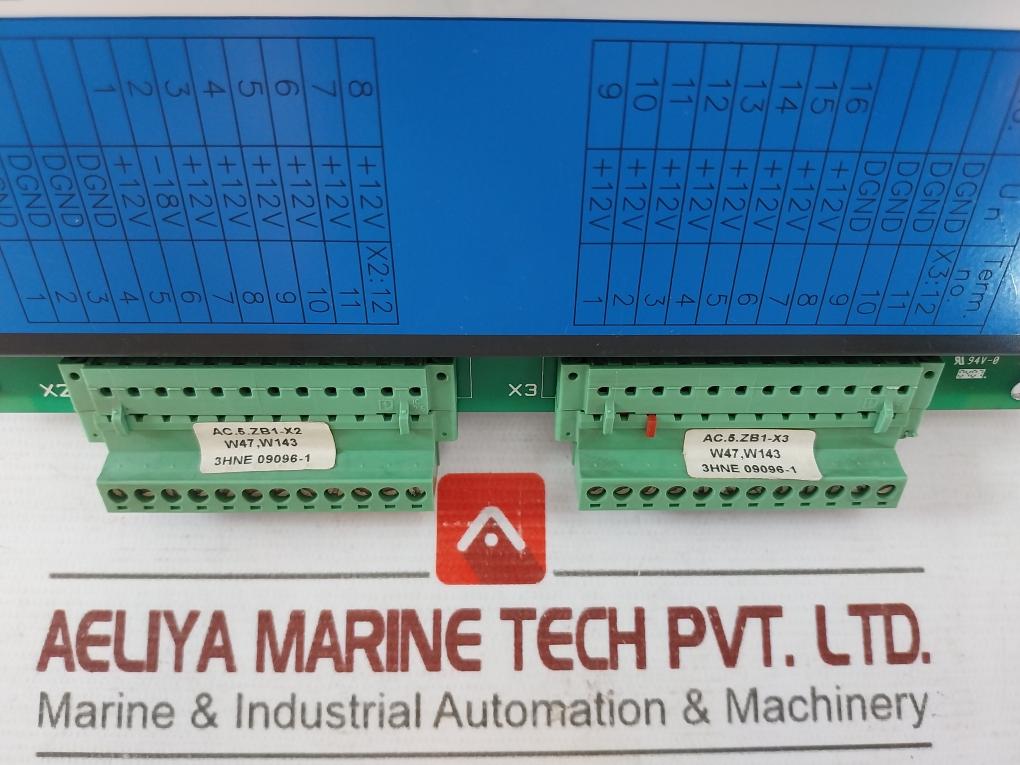 Abb 3Hne 05281-1 Zener Barrier 209/294 Ohm 250V 105/121Ma