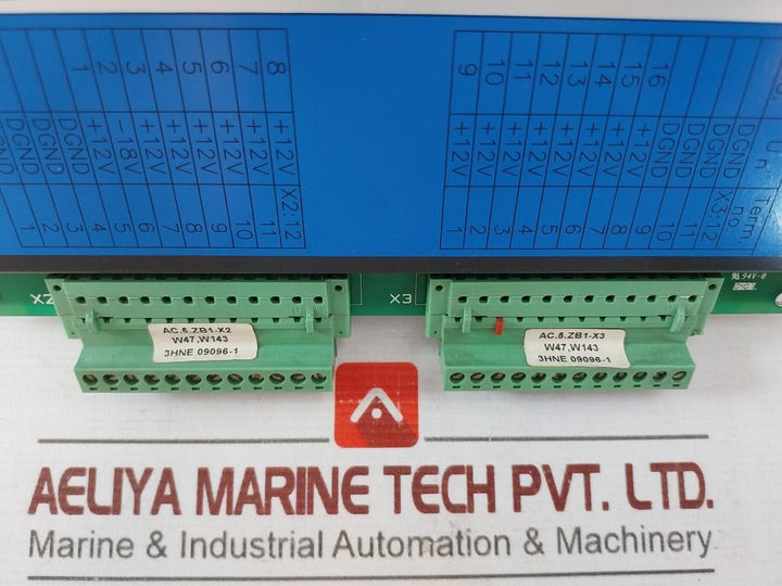 Abb 3Hne 05281-1 Zener Barrier 209/294 Ohm 250V 105/121Ma