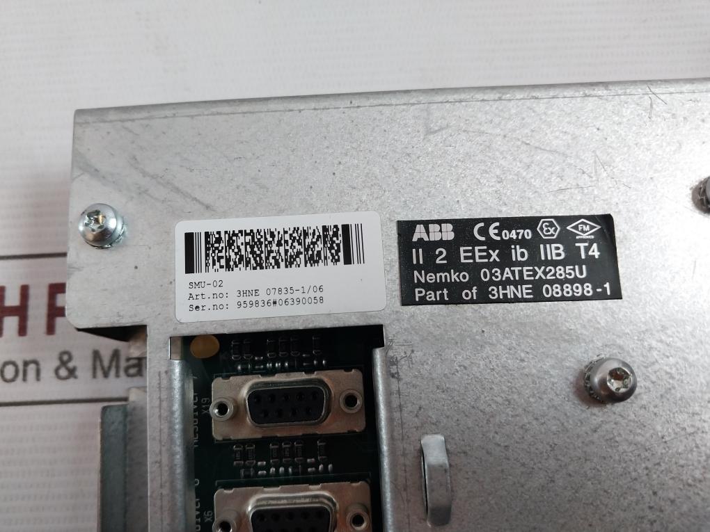 Abb 3Hne 07835-1/06 Serial Measurement Unit 03Atex285U W445 W751