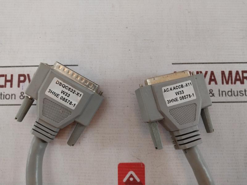 Abb 3Hne 08578-1 Cable Accb.X11-dsqc532.X1 E138961 300V 80C 26 Awg