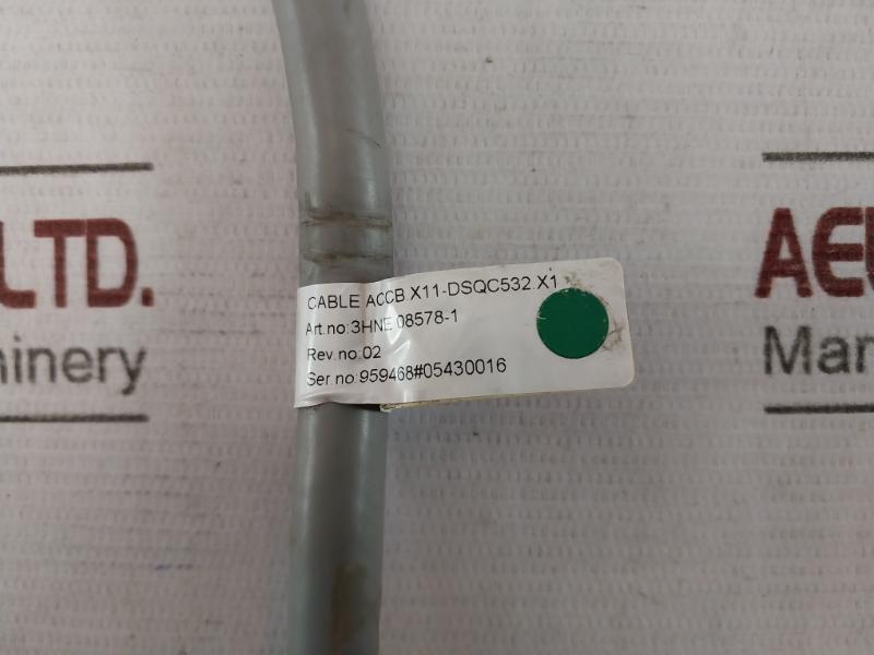 Abb 3Hne 08578-1 Cable Accb.X11-dsqc532.X1 E138961 300V 80C 26 Awg