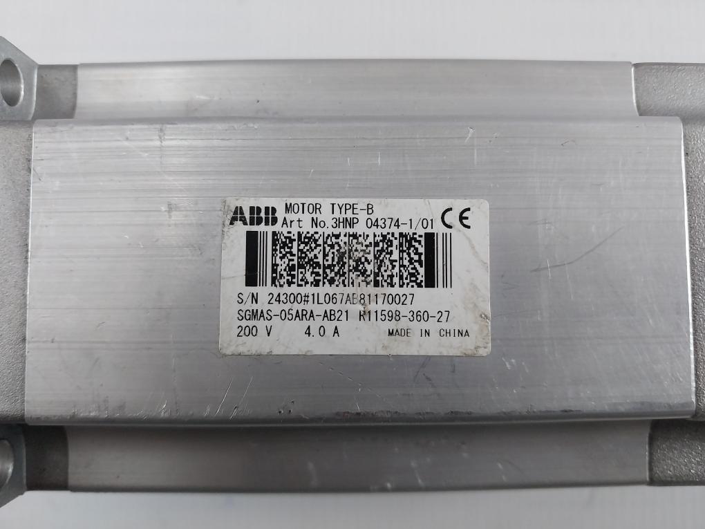 Abb 3Hnp 04374-1 /01 Servo Motor Ts2640N871E172 R11598-360-27