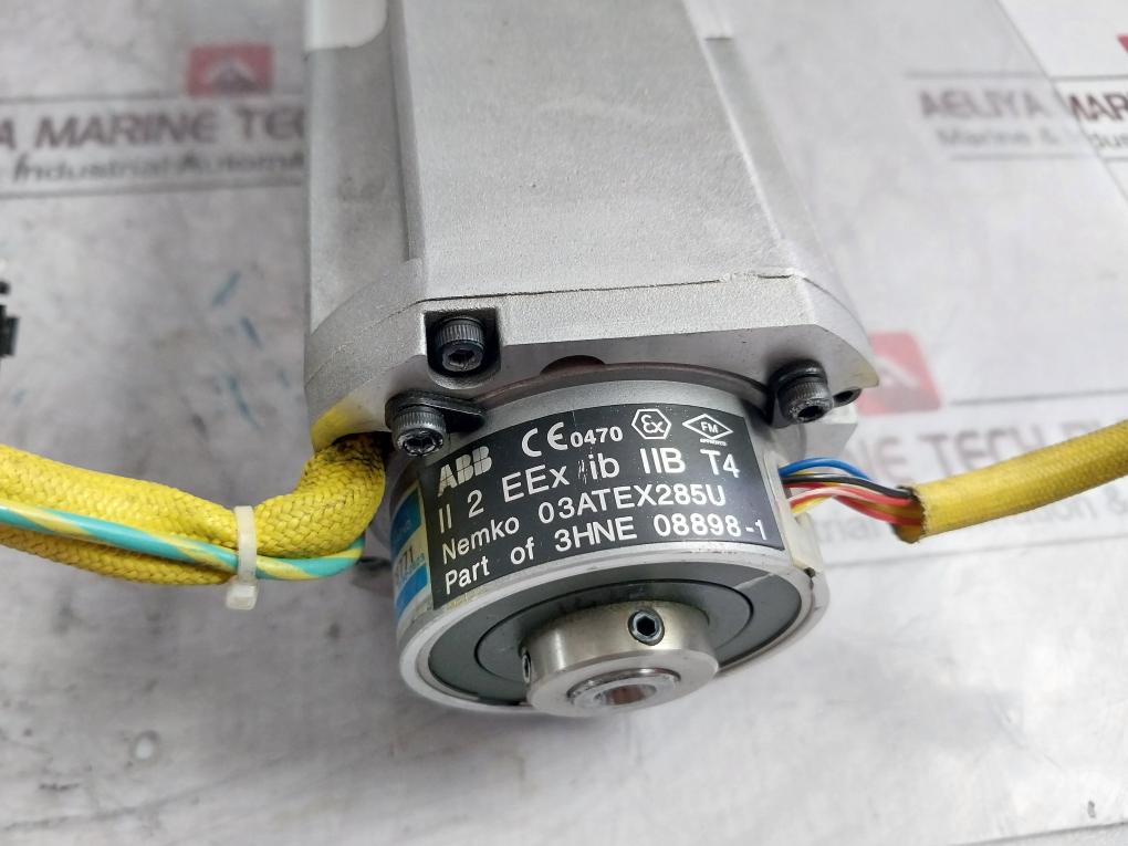 Abb 3Hnp 04378-1/01 Servo Motor 200V 4.0A K78771 A3-x51 W424/W425 3Hne 08569-1