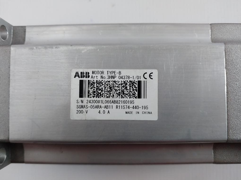 Abb 3Hnp 04378-1/01 Servo Motor 200V Ts2640N871E172 4.0A K23077