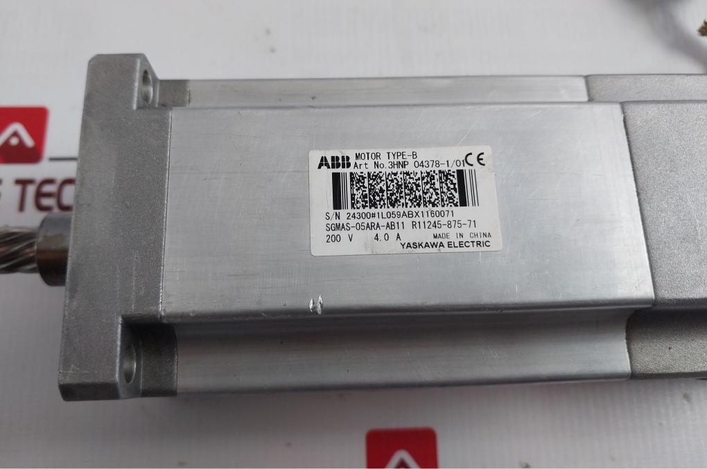 Abb 3Hnp 04378-1/01 Servo Motor Sgmas-05Ara-ab11, Ts2640N871E172, 3Hne 08898-1