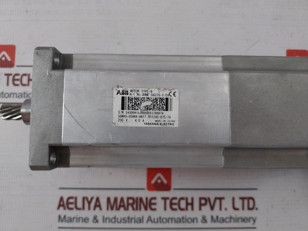 Abb 3Hnp 04378-1/01 Servo Motor Ts2640N871E172 200V 4.0A 3Hne 08569-1