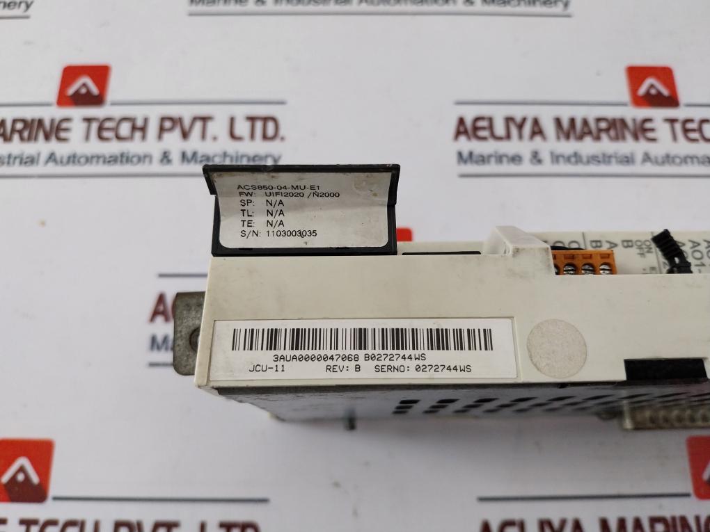 Abb Jcu-11 3Aua0000047068 Inverter Control Terminal Board Rev B