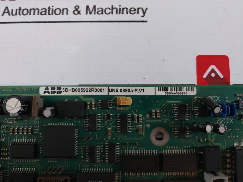 Abb 3bhb005922r0001 Interface Board Uns 0880a-p V1 P201 P106