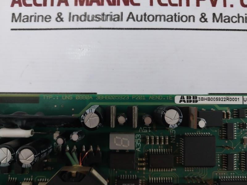 Abb 3bhb005922r0001 Interface Board Uns 0880a-p V1 P201 P106