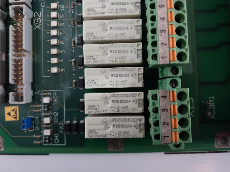 Abb 3bhb006208r0001 Fast I/o Printed Circuit Board Assembled Uns 0883a-p, V1