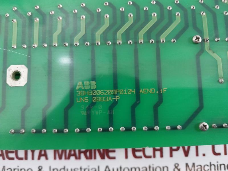 Abb 3bhb006208r0001 Fast I/o Printed Circuit Board Assembled Uns 0883a-p, V1