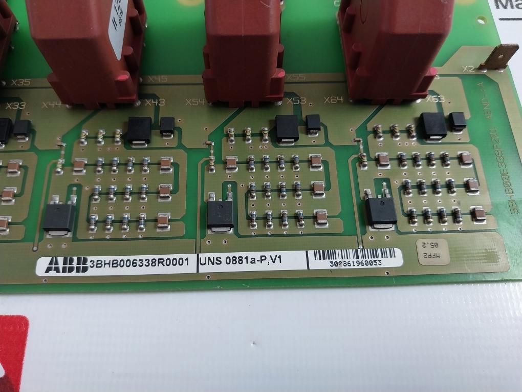 Abb 3bhb006338r0001 Gate Drive Interface Board 94v-0