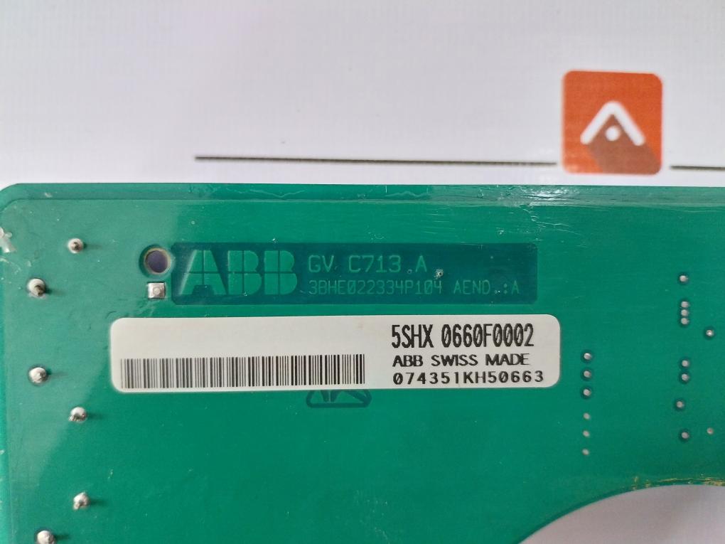 Abb 3bhe022333r0101 Gate Driver Board Gvc713 A101 Pcb Module