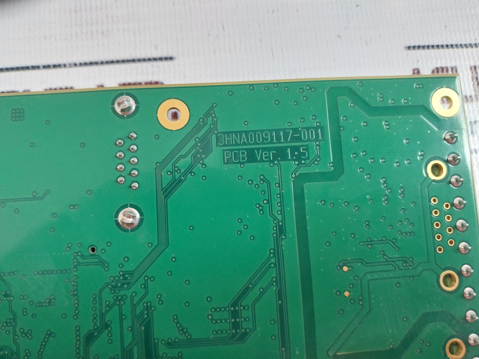 ABB 3HNA009117-001 Printed Circuit Board Ver. 1.5