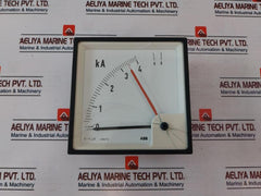 Abb 4000/1A Analog Panel Meter 0-4/8 Ka