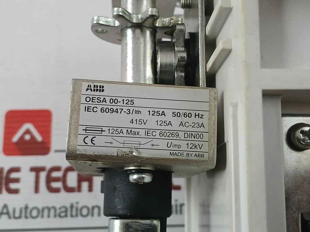 Abb 415V Oesa 00-125 Switch Fuse Unit 125A Ac-23A