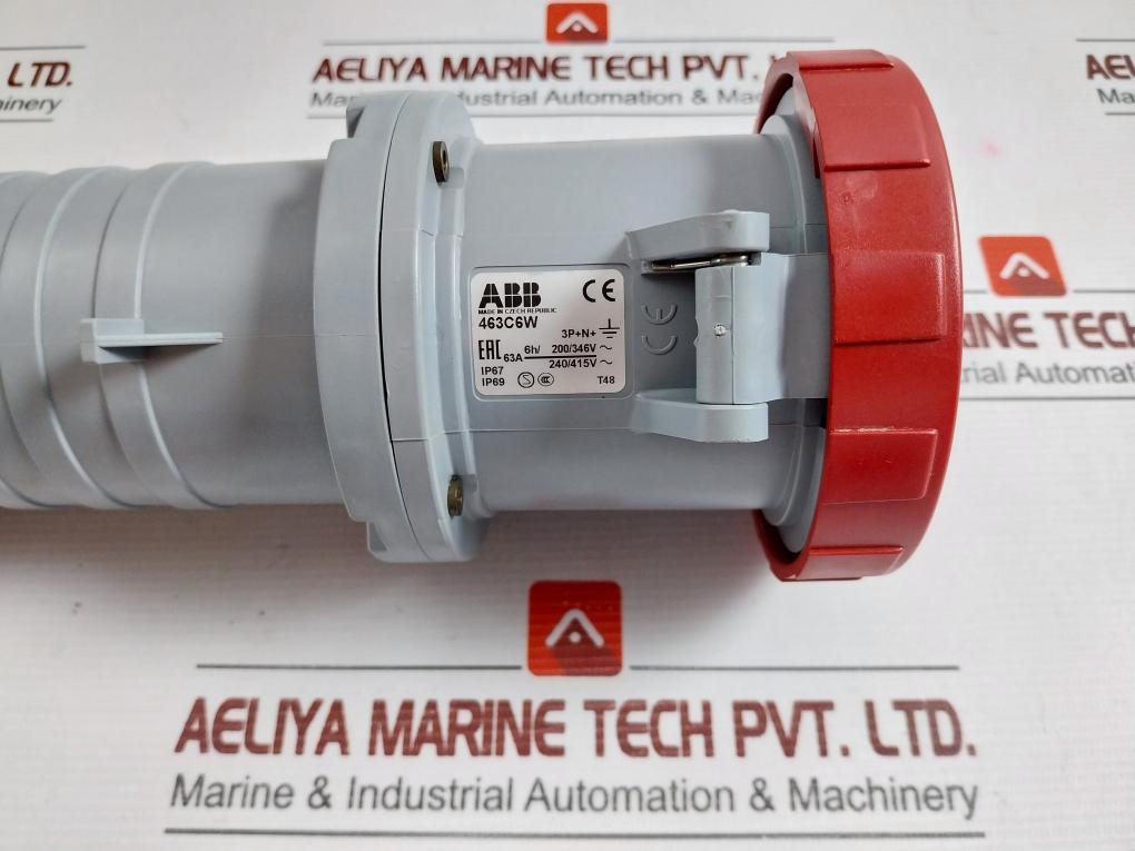 Abb 463C6W Industrial Cable Mount Connector