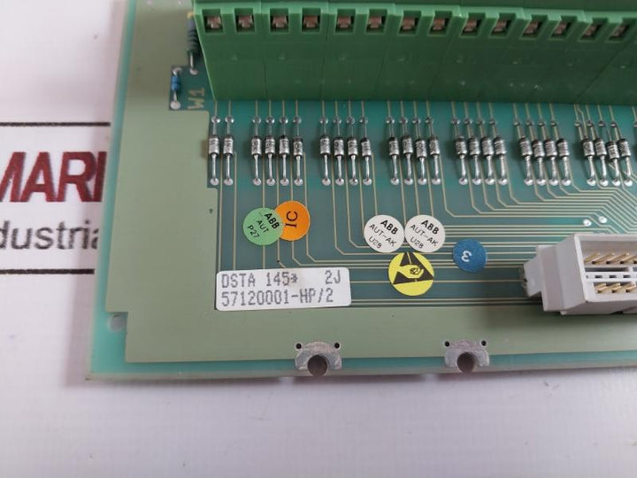 Abb 57120001-hp/2 Connection Unit For Analog Board 2668 184-358
