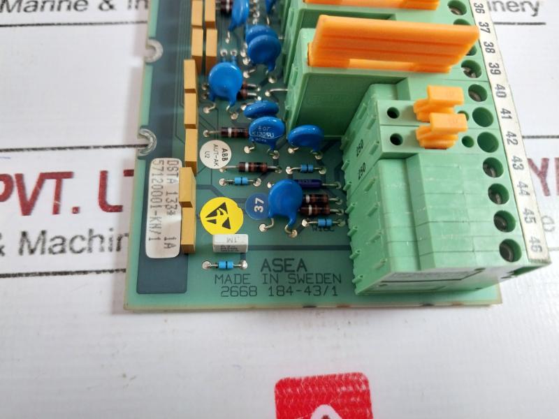 Abb 57120001-kn/1, Asea Aut-ak 2668 184-43/1 Dsta 133* 1A