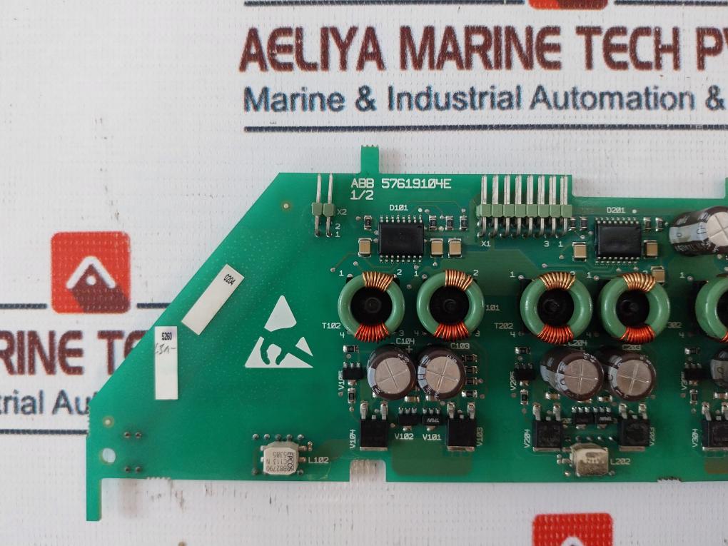 Abb 57619104e 1/2 Series Driver Board 57619104e 2/2