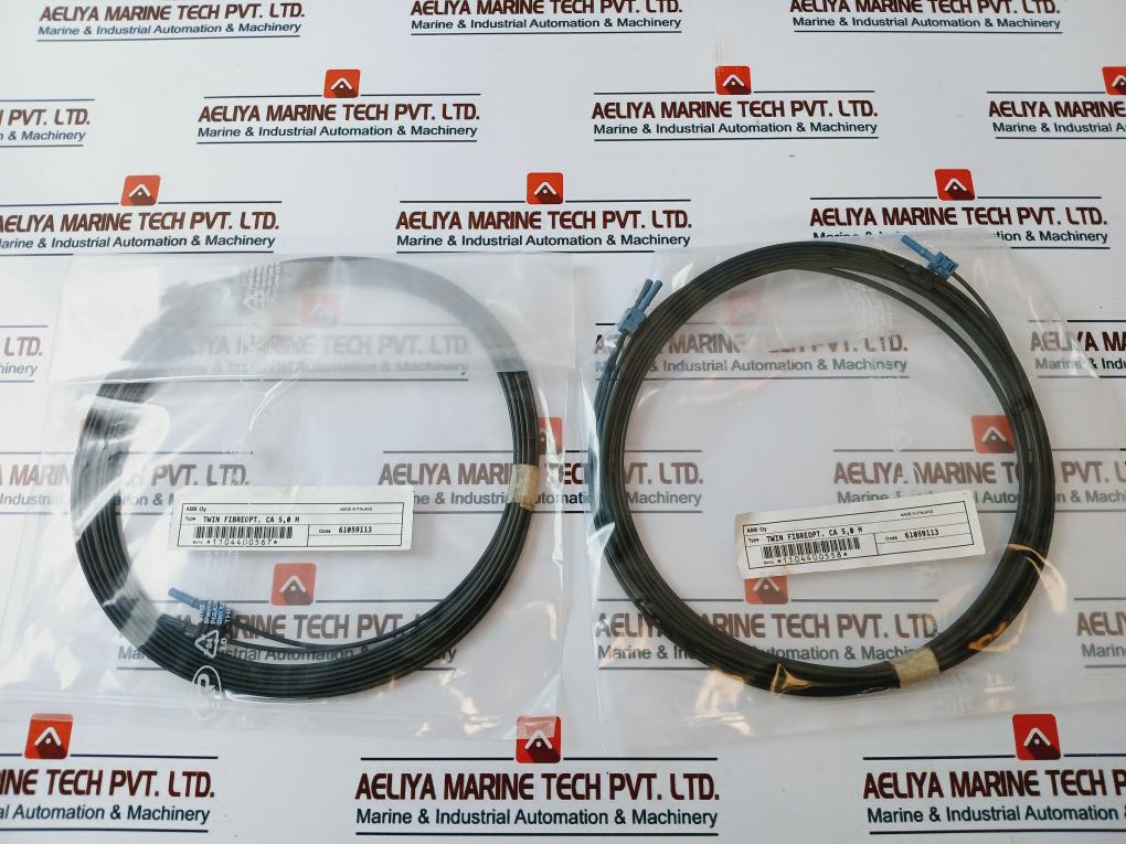 Abb 61059113 Twin Fiber Optic Cable 5M