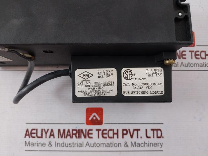 Abb 6231Bp10920C-k Analog I/O Electronic Module Ic660Bsm021 24/48 Vdc