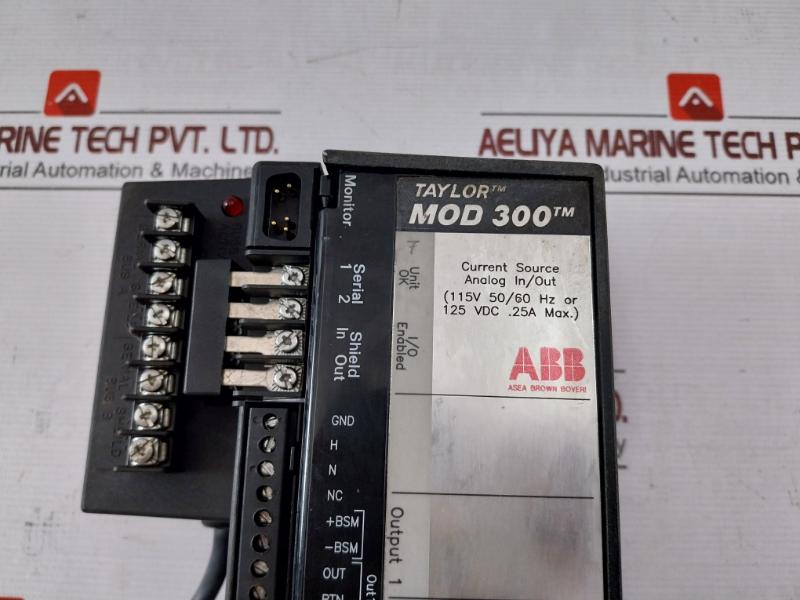 Abb 6231Bp10920C-k Analog I/O Electronic Module Ic660Bsm021 24/48 Vdc