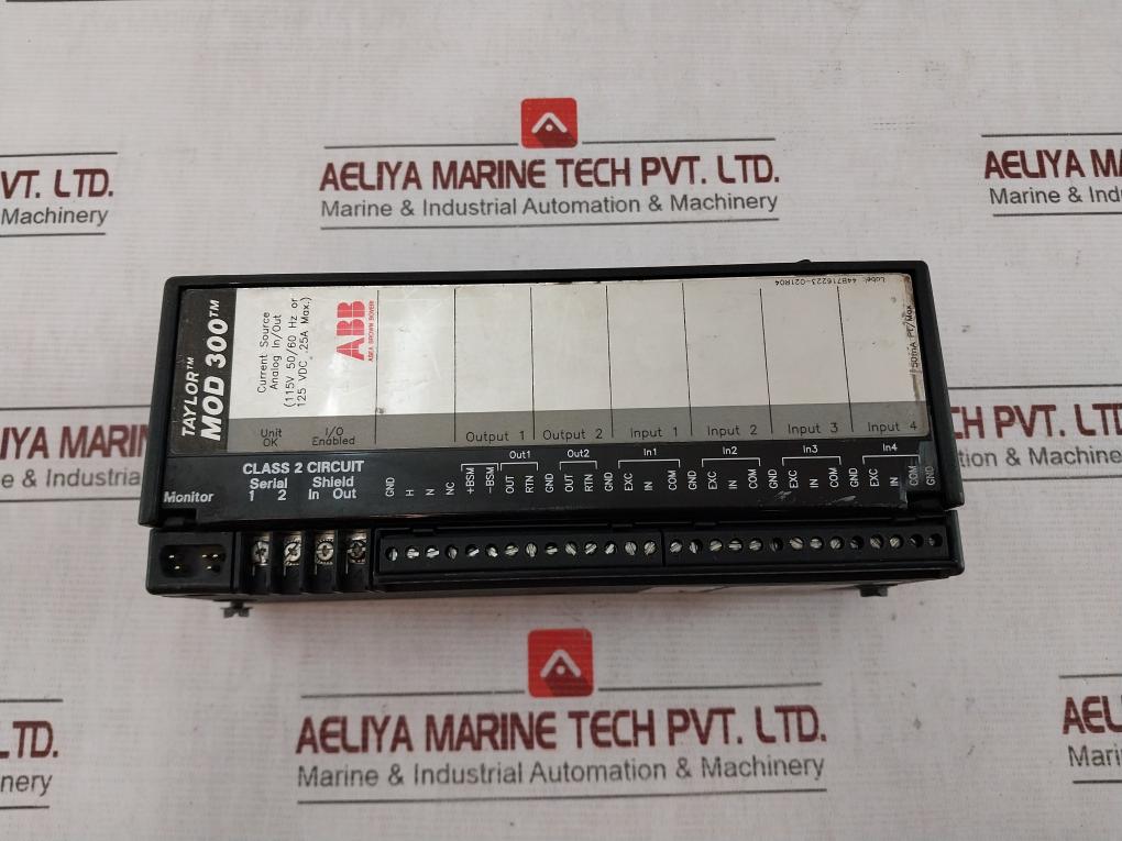 Abb 6231Bp10920C-k Analog I/O Electronic Module Mod 300 6231Bp10910 50Ma Pt