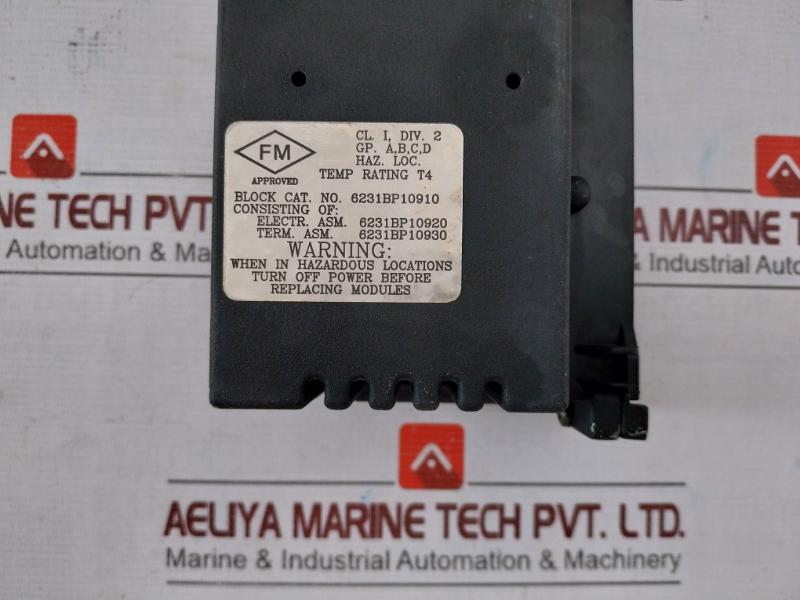 Abb 6231Bp10920D-k Analog Input Output Block 6231Bp10910 6231Bp10930C-k 06082842