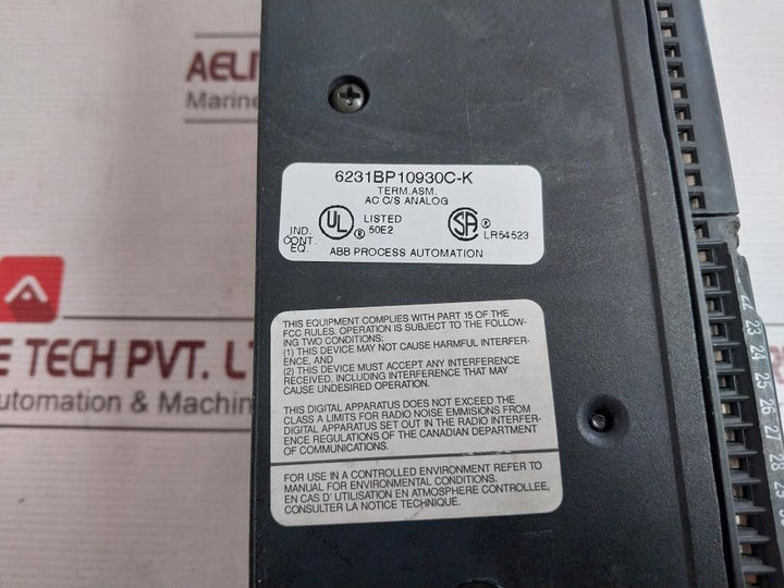 Abb 6231Bp10930C-k Bus Switching Module 6231Bp10910 44B716223-021R04 Mod 300