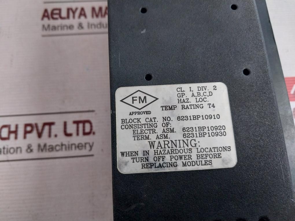 Abb 6231Bp10930C-k Bus Switching Module 6231Bp10910 44B716223-021R04 Mod 300