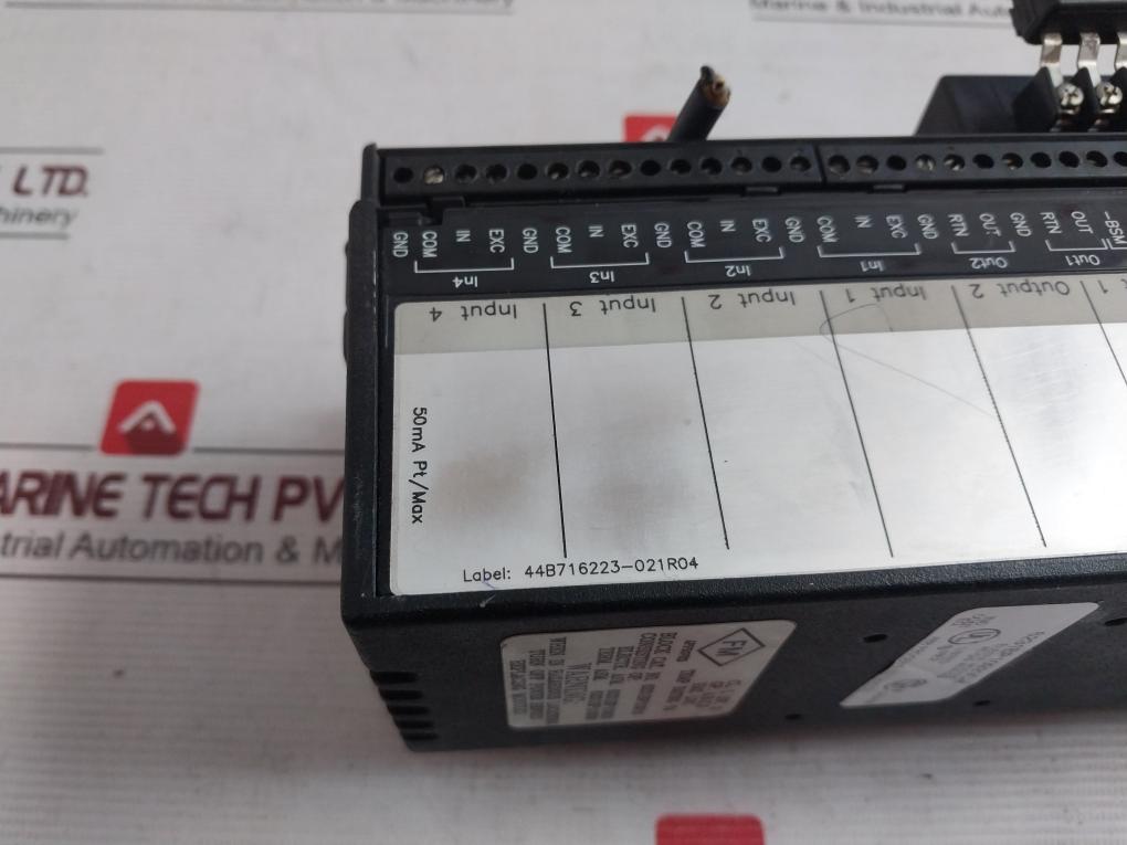 Abb 6231Bp10930C-k Current Source Analog I/O Module 115V 50/60Hz 125Vdc 0.25A