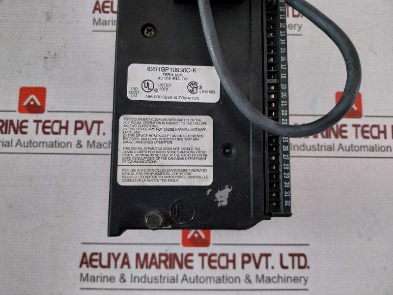 Abb 6231Bp10930C-k Current Source Analog I/O Module Ic660Bsm021C 6231Bp10920C-k