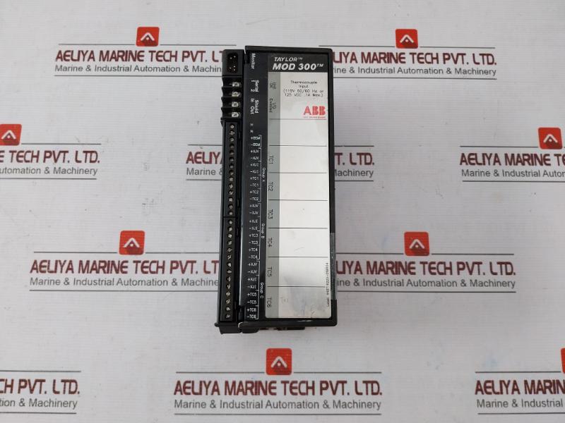 Abb 6232Bp10710 Analog I/O Electronic Module 115V 50/60Hz Or 125 Vdc .1A Max 6232Bp10730