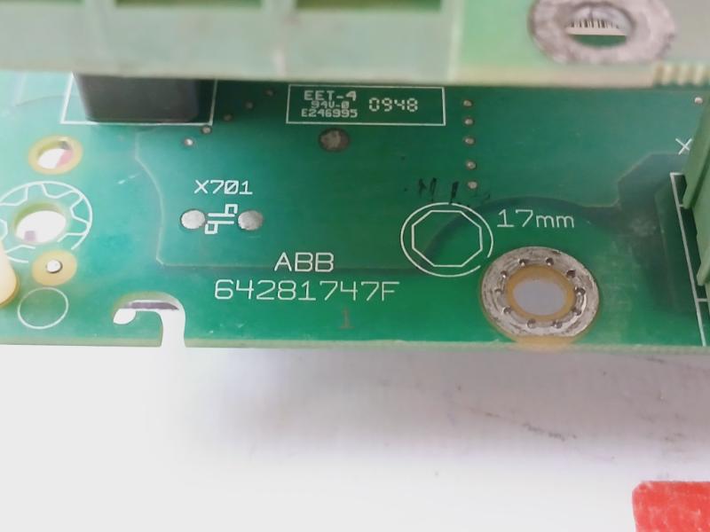 Abb 64281747F Inverter Board 94V-0 64379798C