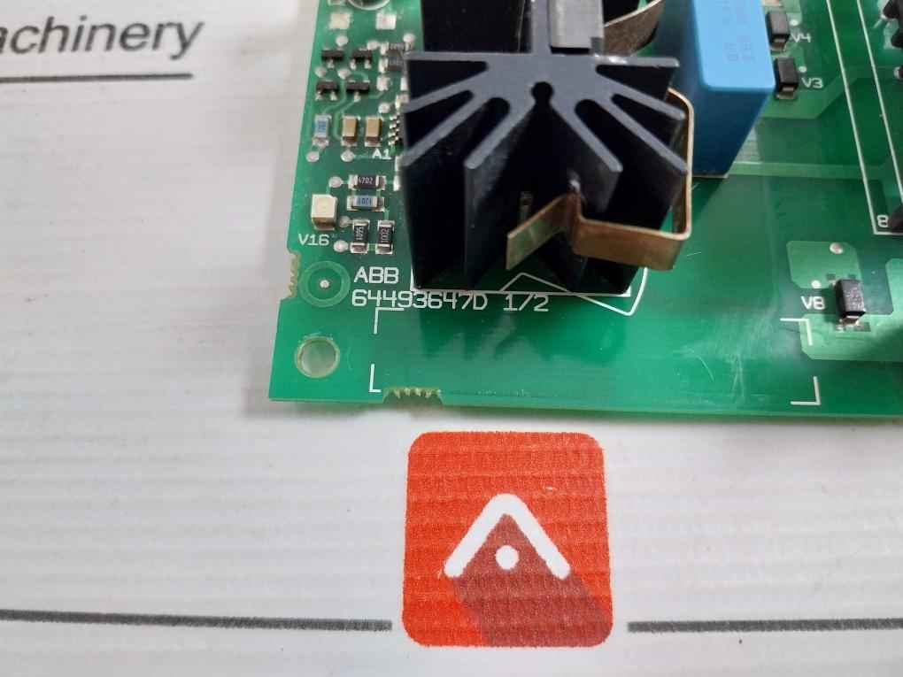 Abb 64493647D 1/2 Power Supply Board