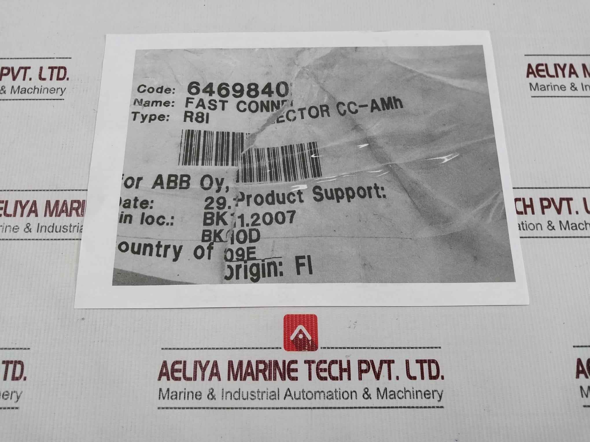 Abb 64698401 Fast Connector Cc-amh/R8I