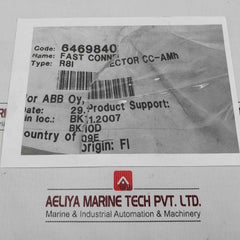 Abb 64698401 Fast Connector Cc-amh/R8I