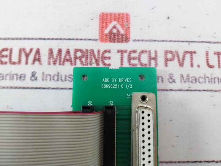 Abb 68698251 C 2/2 1/2 Thermal Print Head Pcb Card Rev C