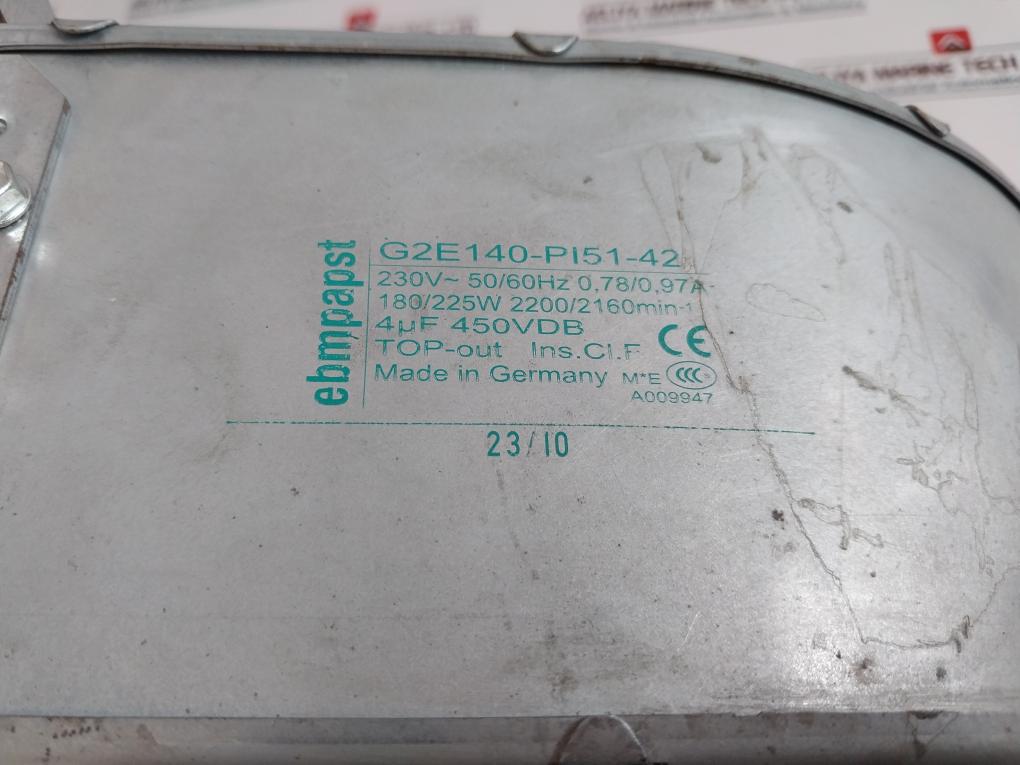 Abb 68870526 Centrifugal Fan 50/60Hz