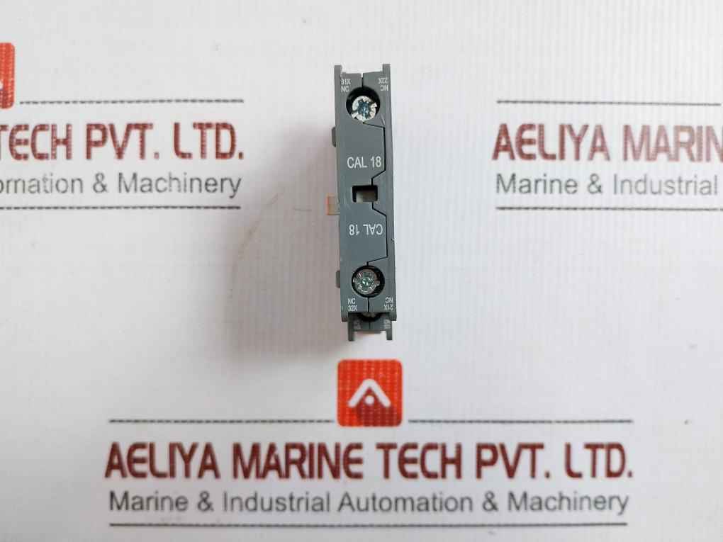 Abb 690V Ac 16A Ip20 Auxiliary Contact Block Cal18-11