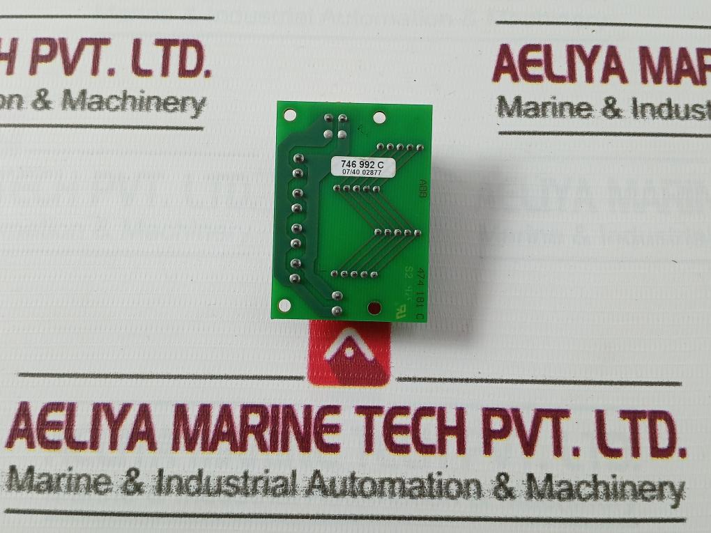 Abb 746 992 C Electrical Distributor Circuit Board