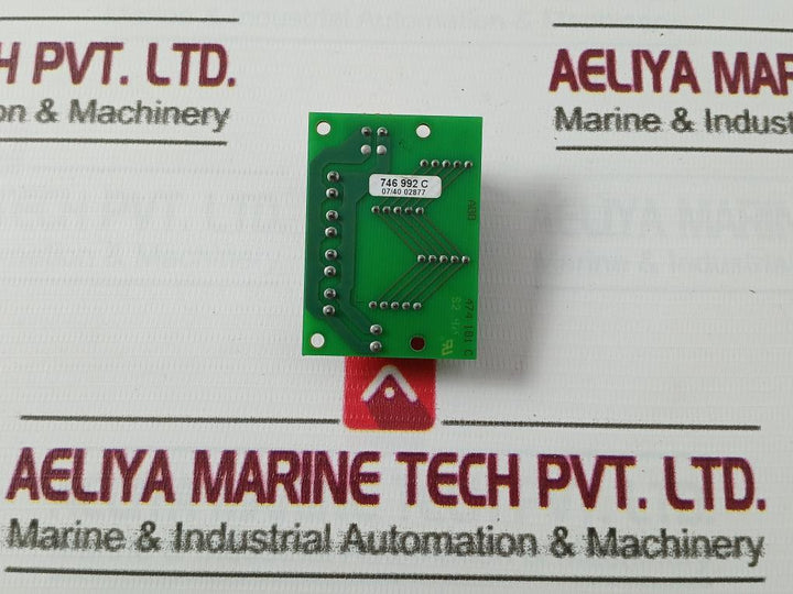 Abb 746 992 C Electrical Distributor Circuit Board
