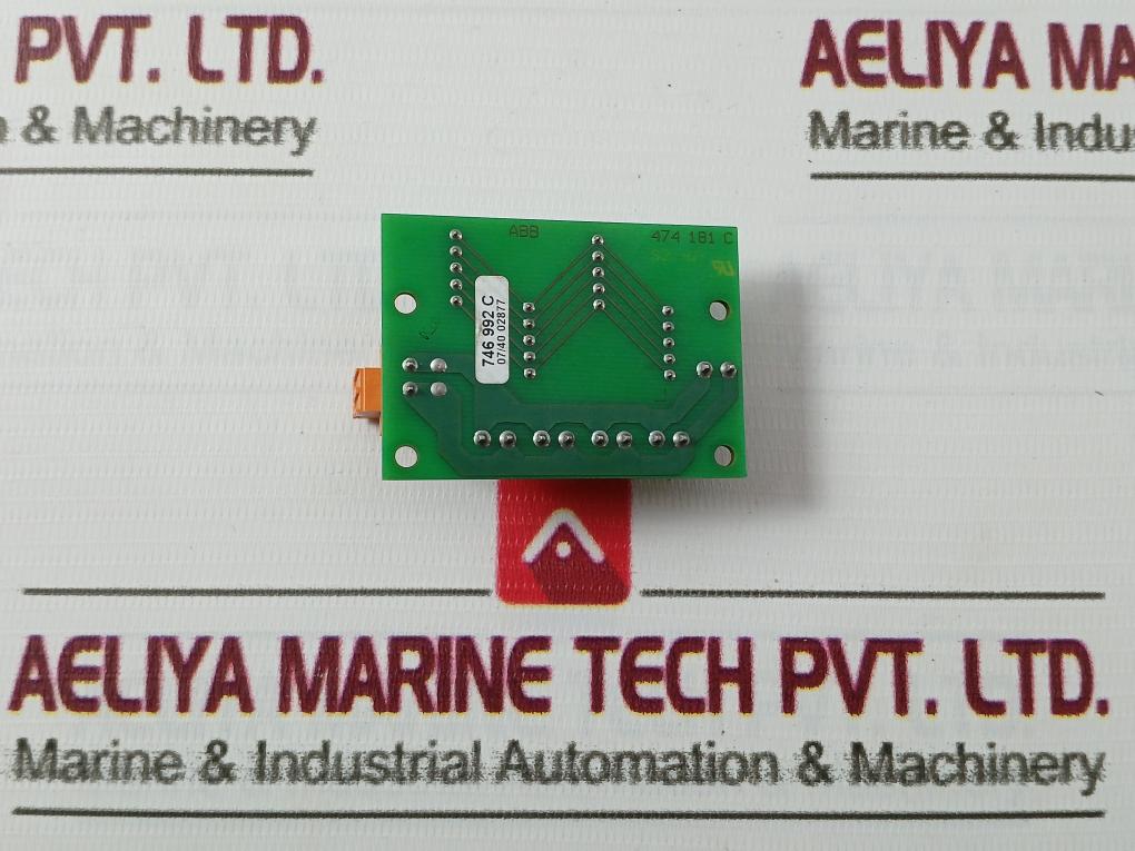 Abb 746 992 C Electrical Distributor Circuit Board