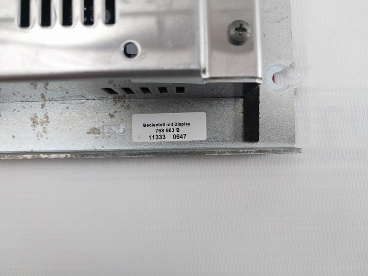 Abb 768 963 B Bedienteil Mit Display E15