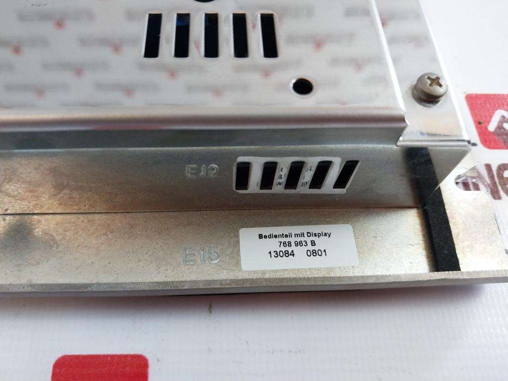 Abb 768 963 B Bedienteil Mit Display