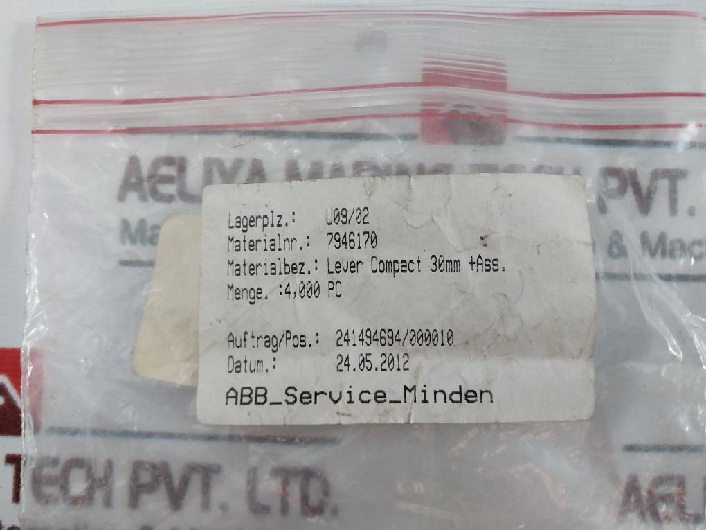 ABB 7946170 Lever Compact & Accessories 30mm 762.11.07.005