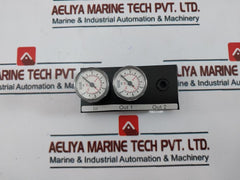 Abb 7959112 Manometer Block-c Alu G1/4" Einf 10bar 0-145 Psi