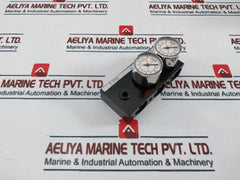 Abb 7959112 Manometer Block-c Alu G1/4" Einf 10bar 0-145 Psi